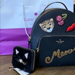 Kate Spade Backpack and wallet